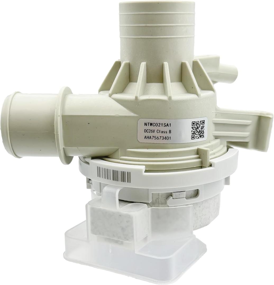 AHA75673401 Dishwasher drain pump assembly for LG motor DC26V WT7100CW/00 WT7800CV/00 WT7300CV/00 WT7300CW/00