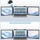 One Cable Plug & Play Laptop Screen Extender, Portable Monitor - 14" Inches