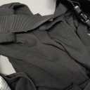 Momcozy Baby Wrap Carrier Skin-Friendly Fabric, Easy to Wear Baby Carrier Sling T-Shirt Design, Hands Free Baby Carriers Newborn to Toddler 8-35lbs, Adjustable Buckle Suit for Waist Waist 47-57, Black (Plus)