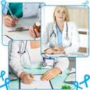 Eaasty 200 Pcs Type 1 Diabetes Teal Awareness Ribbon Pencils Bulk Diabetes Awareness Pencils for Charity Fundraising Campaigns Teacher Office Supplies