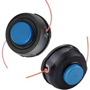T35 Trimmer Head 2 Pack Fits Husqvarna Weed Eater 123L 128LD | Replacement part fits 223L 225L 232L 322L 323L 324LX 325L 326L 525L models and replaces 531300183 537388101