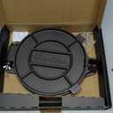 Uno Casa Cast Iron Tortilla Press 10 Inch - Tortilla Maker Press, Pre-Seasoned Roti Maker with 100 Pcs Parchment Paper - Heavy Duty Quesadilla Maker for Homemade Flatbreads, Rotis, Empanadas