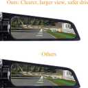 Xintre Motorcycle Rear View Mirrors with LED Turn Signal Lights Stealth Mirrors Compatible with Kawasaki Ninja 500 650 Ninja 400 300 ZX6R, Honda CBR300R CBR500R CBR600RR, Suzuki GSXR 600 750 1000
