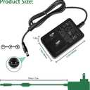 AC Adapter Power Supply 9V 2A, DC Plug 5.5 x 2.1mm & 2.5mm for LED Strip Light CCTV Camera Router Modem Toys DVD IR Illuminator ADSL Cats DVR LED Lights Tablets Speakers Webcams Transformer
