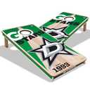 YouTheFan NHL Dallas Stars 2’ x 4’ Professional Wood Cornhole Game