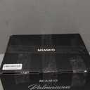 MIAMIO - Coffee Mugs set of 6 / Coffee Cups - 6 x 14 Oz Ceramic Mugs - Large Coffee Mugs - Microwave & Dishwasher safe - Palmanova Collection (Red)