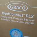 Graco DuetConnect LX 2-in-1 Baby Swing and Bouncer, Redmond
6 Speeds, Calming Vibration, Gentle, Soothing Sounds, Seat Recline with Infant Head Support, Soft, Comfortable Materials