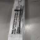 LazBlinds No Drill Cordless Cellular Shades, 31" W × 36" H, Silver White