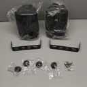 Dual LU47PB 4" 3-Way Indoor/Outdoor Speakers (Black)