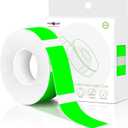 PARLAIM Label Maker Tape Adhesive GreenLabel Paper 0.55"X1.57" (14 X 40mm) 160Labels/Roll, Compatible for D30 Label Printer, Thermal Paper for for Home Office Small Business