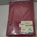 Turquoize Blackout Draperies Curtains for Bedroom Room Darkening Curtains Window Panel Drapes 2 Panels - 52 inch Wide by 96 inch Long Grommet Top Thermal Insulated Blackout Curtains, Burgundy