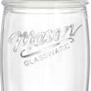 Folinstall 1 Gallon Glass Cookie Jar, Large Glass Jar with Airtight lid, Glass Food Storage Container for Cookies, Candy, Flour, Dog Treats, Coffee, Laundry Room Storage & Pantry