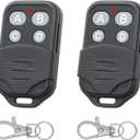 RAQUEL 2 Remote work for Genie & Overhead Intellicode Garage Door Opener Remote with Keychain,Replacement GIT-1/ACSCTG Type 1,GIT-3/ACSCTG Type 3, 4-Button