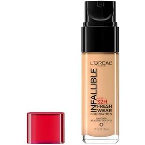 L'Oreal Paris Makeup Infallible Up to 32 Hour Fresh Wear Lightweight Foundation, 481 Cool Sand, 1 Fl Oz