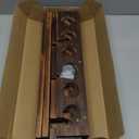 Ghosthorn Holds Up to 12 Rods Fishing Pole Rod Racks Wall or Ceiling Mounted Fishing Pole Rod Holders for Garage Storage Organizer Fishing Gear Equipment for Men Women