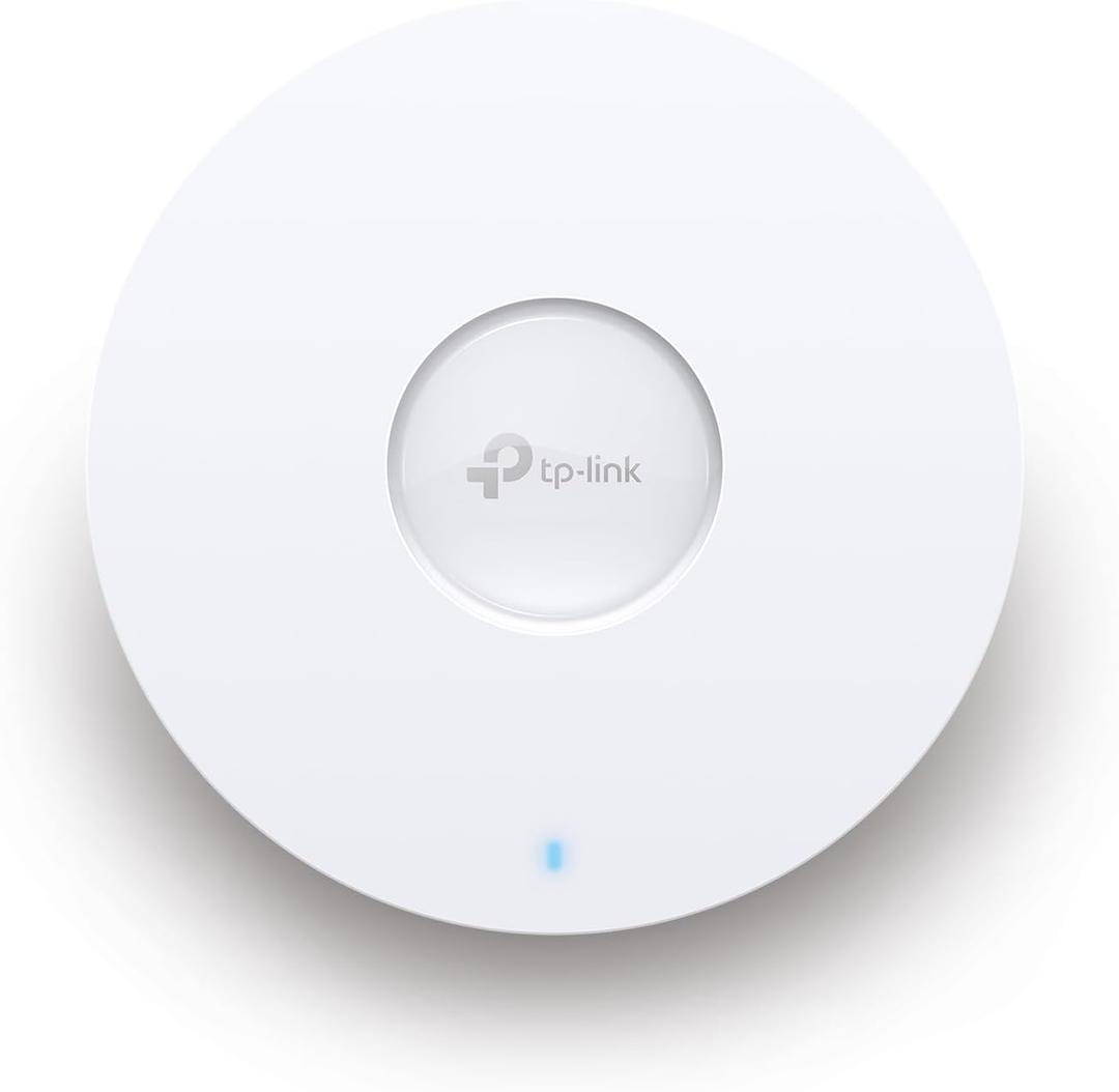 TP-Link Omada WiFi 6 Wireless Access Point - AX5400 Dual Band, 2.5G Port, PoE+ or DC Powered, DC Adapter Included, 6 Spatial Streams, Captive Portal, Mesh, WPA3, Roaming(EAP670)