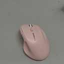 MICROPACK Digitally Yours Ergonomic Wireless Mouse with USB Receiver for PC, Laptop and Desktop, Pink