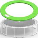 LANGXUN Universal Trampoline Repalcement Safety Pad, 16ft Waterproof Surround Spring Foam Cover for Round Frame