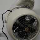 Vornado VFAN Vintage Fan, Retro Metal Air Circulator for Cooling & Dcor, 3 Speed Settings, Adjustable Tilt, Powerful Airflow, Durable Construction, Manual Dial Control, Vintage White