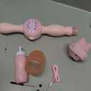 Smokes Bubble Magics Wand | Colorful Smokes Bubble Machine with Colorful Lighting,Summer Parties Toy Gift,Interactive Elastic Plaything for Indoor Outdoor Accessories (Pink)