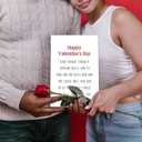 2 x TQDaiker Funny Valentines Day Card for Boyfriend Husband, Dog Valentines Day from Girlfriend Wife, Happy Valentines Day for Him Her