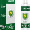 2 x Pro Golf Club Polish, Golf Club Cleaner, Golf Club Scratch Remover Golf Club Rust Remover/Golf Club Cleaning Kit - 10 oz of Metal Polish Compound, Essentials Golf Accessories Golf Gifts for Men
