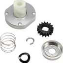 Starter Drive Kit 16 Teeth Drive Gear Compatible with Briggs & Stratton/Stens/Rotary Replace#: 497606 696541 435-859 9854