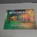 New Orleans Calendar 2026 Wall 12 Month Monthly LA Scenic Souvenirs Themed Gifts | American Made In The USA