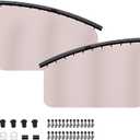 Car Window Shade for Baby, Front Window Covers,Pink