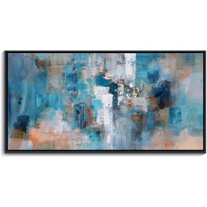 Framed Wall Art for Bedroom Large Abstract Wall Art Wall Pictures for Living Room Canvas Wall Art for Living Room Bathroom Decor 24x48 Inches