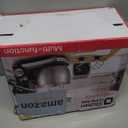 Kitchen in the box Stand Mixer,3.2Qt Small Electric Food Mixer,6 Speeds Portable Lightweight Kitchen Mixer for Daily Use with Egg Whisk,Dough Hook,Flat Beater (Black)