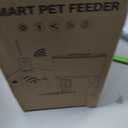 PAPIFEED Automatic Cat Feeder with Camera, 6L Cat Food Dispenser with App, 2.4G WiFi Timed Cat Feeder for Dry Food, 2-Way Audio, Smart Pet Feeder for Small Dog, 10 Meals/Day, 12 Portions/Meal