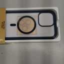 Miracase Magnetic for iPhone 15 Pro Max Case 6.7'' [Compatible with Magsafe] Full-Body Drop Proof Bumper Phone Case for iPhone 15 Pro Max with Built-in 9H Tempered Glass Screen Protector,Blue