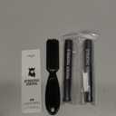 Striking Viking 2 Pack Beard Pencil Filler for Men with 4 Tips (Jet Black) - Fill, Shape & Define with this Long-Lasting, Waterproof Beard Pen Kit Including Brush