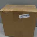 Liengoron 2 Pack 25 Oz Glass Bottles with Lid 750 ml Clear Empty Bottles with Cork Square Glass Bottle with Cap for Liquor Vodka Brandy Whiskey Beer Water Soda