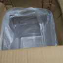 4 pcs 6qt Food Storage Containers with Lid, Square Clear Commercial Storage Containers with Handle and Scale for Food Storage in Home Kitchen & Dining (Green)