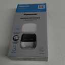 Panasonic Swipe Right Travel Shaver for Women, Portable Electric Razor with USB-C Charging, 3-Blade Cutting System for Dry or Wet Use - ES-CM3A-W