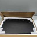 Standing Desk Converter Adjustable Height ,Keyboard Riser for Stand Up Desk Riser ,Computer Keyboard Stand for Desktop ,Ergonomic Sit Stand Workstations for Home Office Black Size 23.6 Inch