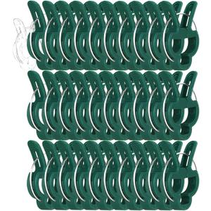 Yinghezu 30 Pcs Large 1-3/4 inch Plant Support Clips,Flower and Vine,Garden Tomato Plant Support Clips for Supporting Stems,Vines Grow Upright Climbing,Tool for Straightening,Tomato Cage,Trellis.