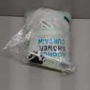 AooHome 72x96 Inch Extra Long Shower Curtain, Eva Frosted Shower Curtain Liner with 5 Bottom Magnets, Water Repellent, Semi Transparent (Pure Translucent)