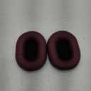 Brainwavz Replacement Earpads for Sony MDR 7506, V6, CD900ST, Memory Foam Ear Pad & Suitable for Other On Ear Headphones, Dark Red