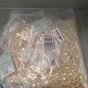 Mr. Pen- Sequin Christmas Tree Skirt and Tree Collar, 24 Inch Sparkly Base Cover, 24.8 Inch Foldable Sparkling Sequin Trees Skirt Collar, Gold Christmas Tree Skirt Gold Sequin Tree Skirt