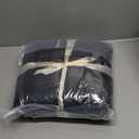 PAVILIA Wearable Blanket with Sleeves for Adult Women Men, Cozy Fleece Warm Wrap Throw with Arms, Gifts for Christmas, Wife (Black)