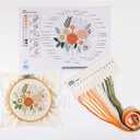 DIAMOND DOTZ Kits - Embroidery Country Garden: A Stunning Embroidery Kit Perfect for Beginners and Adults, Easy-to-Follow Instructions, Vibrant Threads, and Timeless Beauty