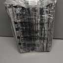 2x3 Modern Abstract Rug for Entryway, Black Super Soft Small Area Rug, Washable Non-Slip Kitchen Rugs, Low-Pile Mat Carpet for Bedside, Indoor Door Mat