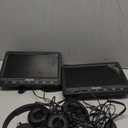 GOnavidio 10.1" Portable DVD Players for Car with HDMI Input, 5-Hour Battery, 2 Headphones, Dual Car DVD Players for Back Seat Support USB/TF Card, Last Memory, Play Same/Different Movies, Region Free