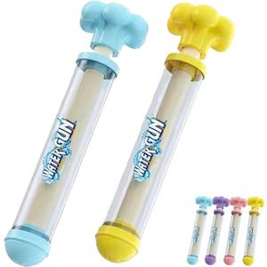 Firework Water Gun, Romantic Fireworks Style Water Spray Toy for Couples, High Pressure Pull-Out Sprinkler Spray Toys for Bathing, Pool, Party Entertainment (2Pcs E)