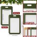 12 Pcs Christmas Picture Frame Ornaments for Tree Samll Hanging Photo Frame Ornaments 2.76 x 4.33 Inch Brown Green Beige for Christmas Tree Decor Home Party