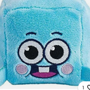 Pinkfong Baby Shark Hank Plush Cube with Sound [Blue] 2 Pack