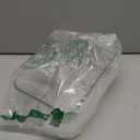 Clear Thickened Portable Caddy Tote, Shower Caddy with Handle for Art Supplies, Makeup, Crafts, Colored Pencils, Sewing, Office Supplies (Clear)